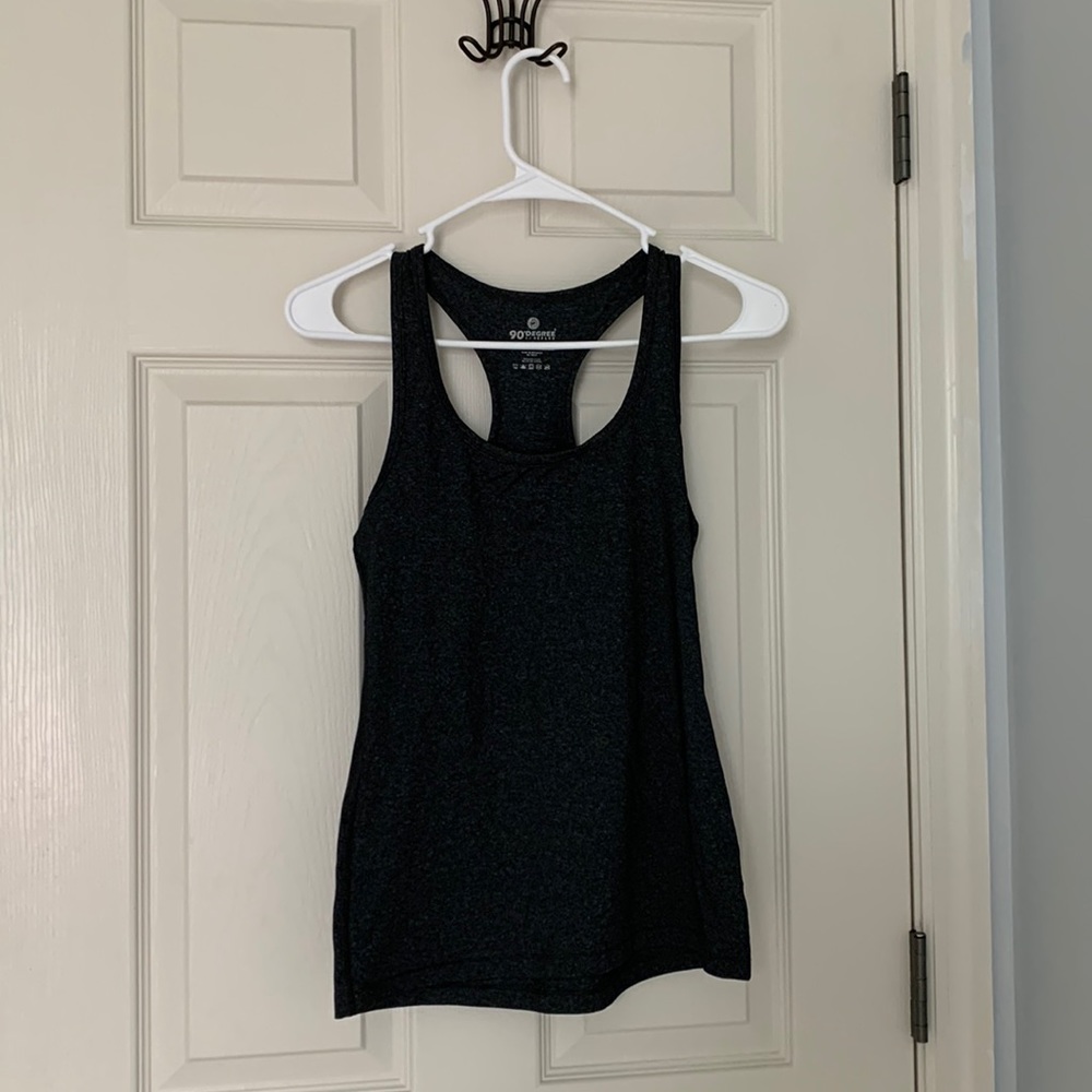 Athletic Dark Gray Tank Top